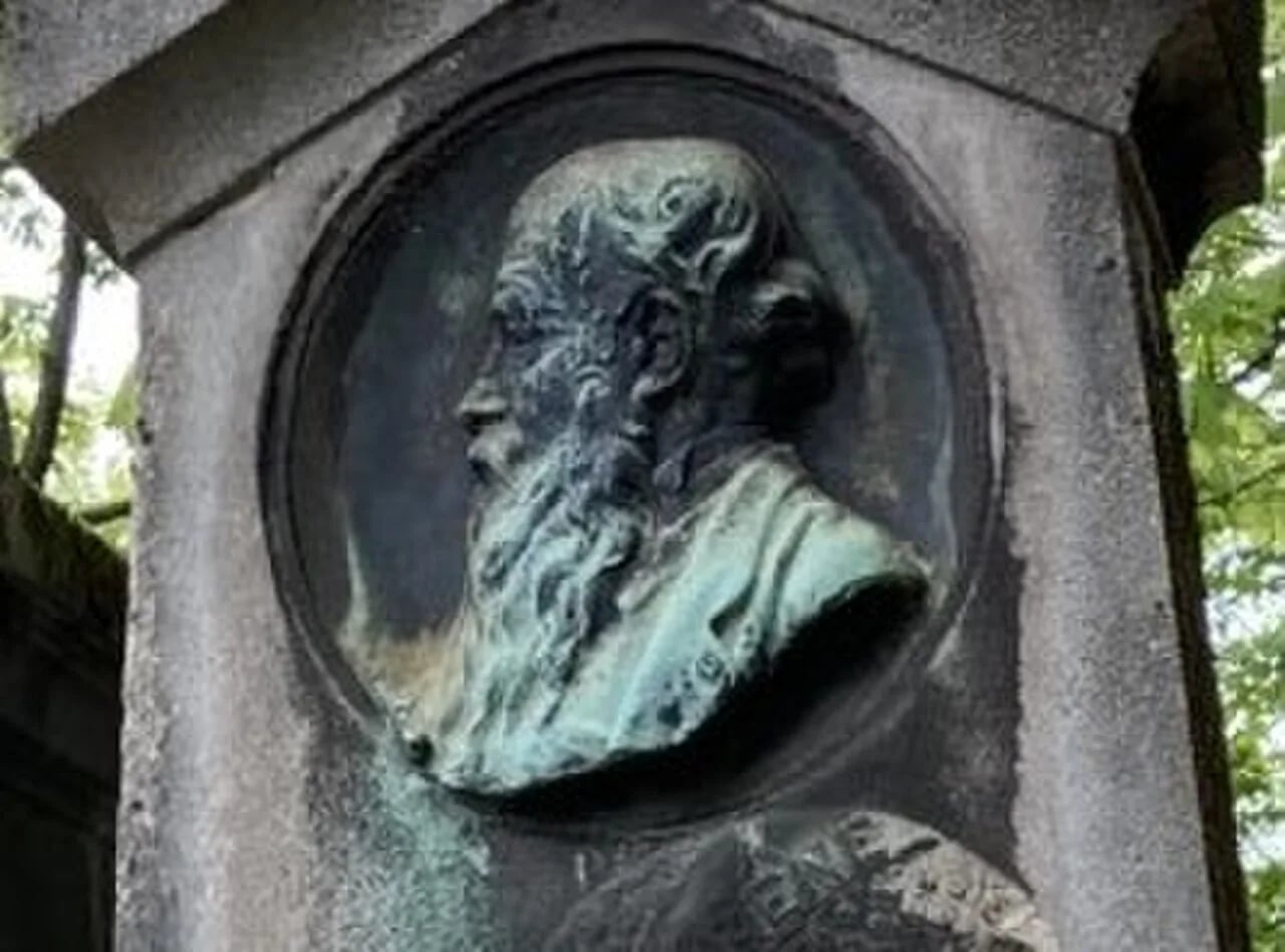Porträt von René Fache (1816–1891) – Gedenkseite