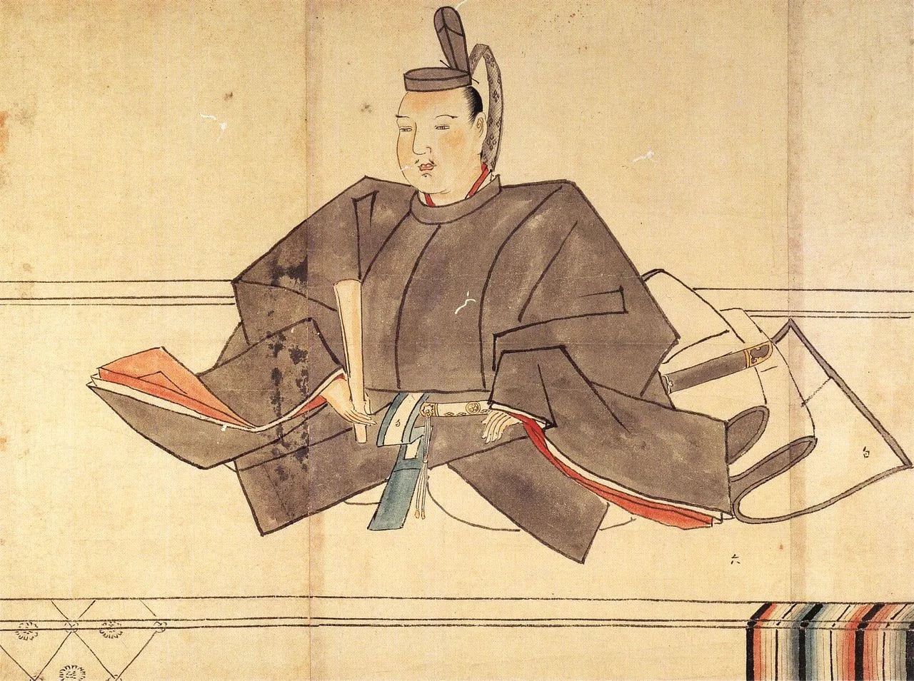Portrait of Tokugawa Ienobu (1662–1712) – memorial page