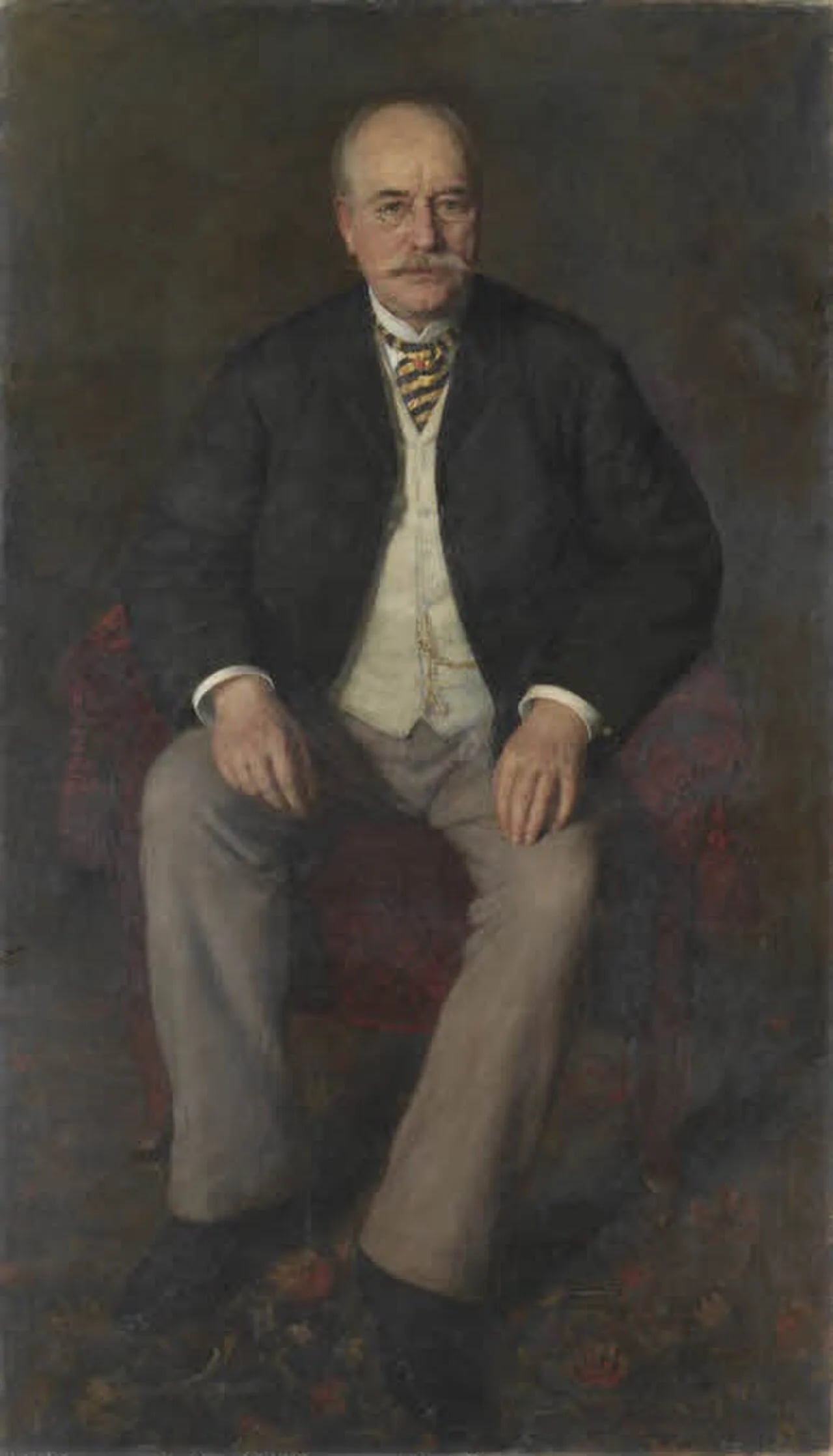 Porträt von Edward Habich (1818–1898) – Gedenkseite