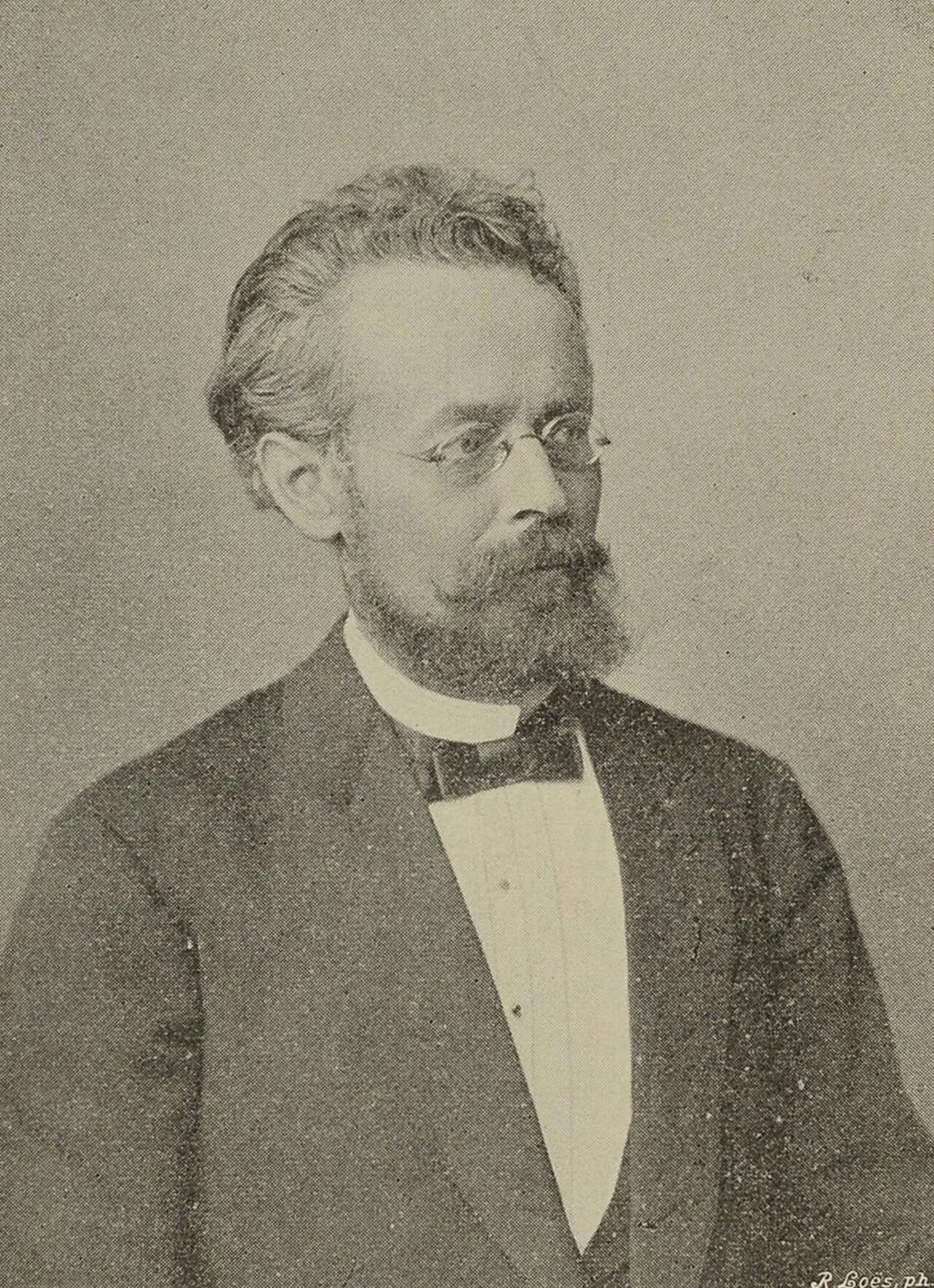 Porträt von Adalbert Grüllich (1840–1905) – Gedenkseite