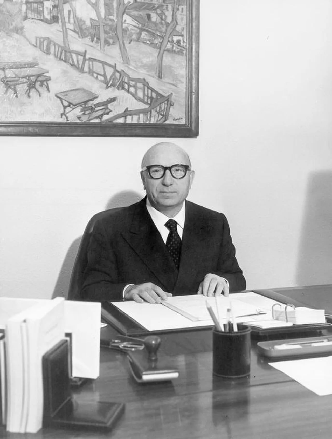 Portrait of Mario Scelba (1901–1991) – memorial page