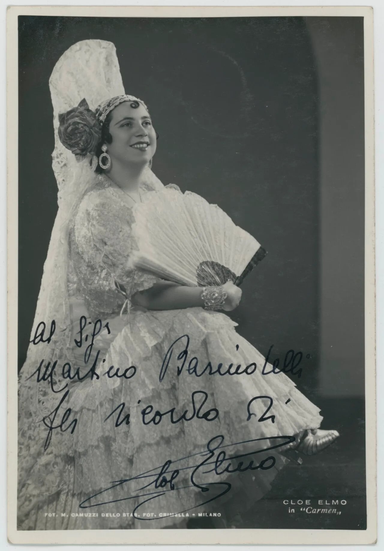 Porträt von Cloe Elmo (1910–1962) – Gedenkseite