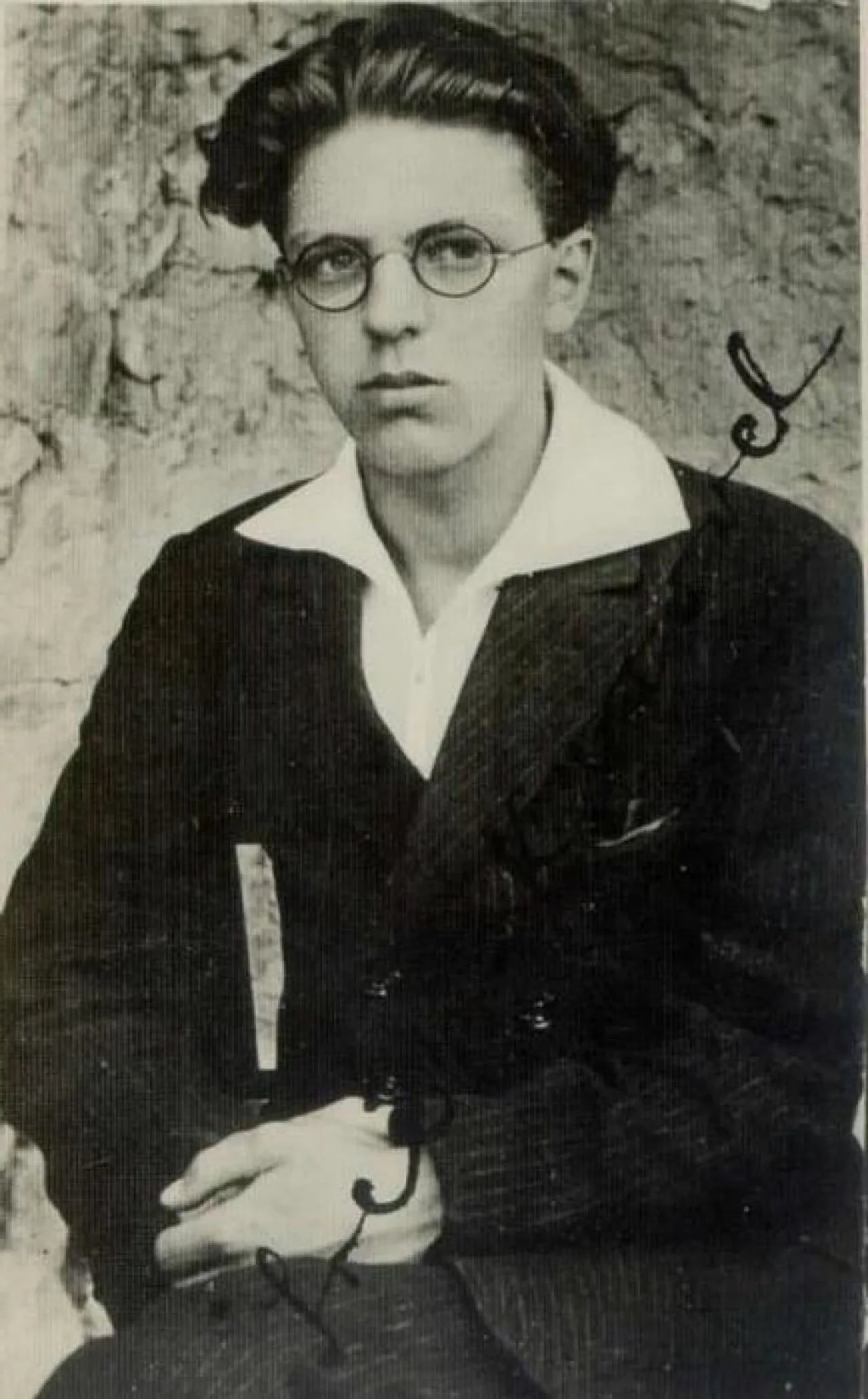 Porträt von Srečko Kosovel (1904–1926) – Gedenkseite