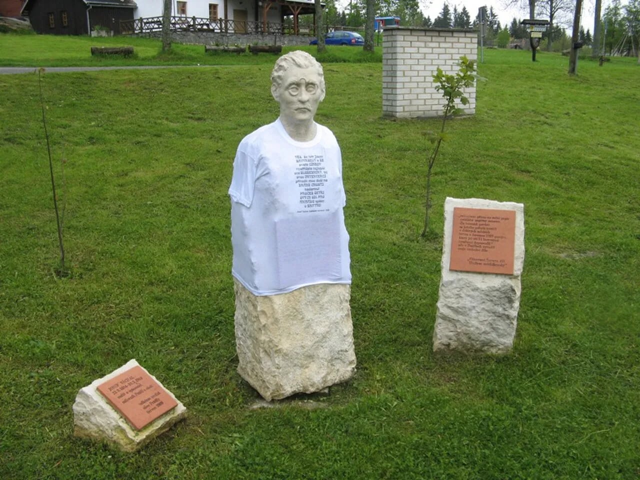 Porträt von Josef Váchal (1884–1969) – Gedenkseite