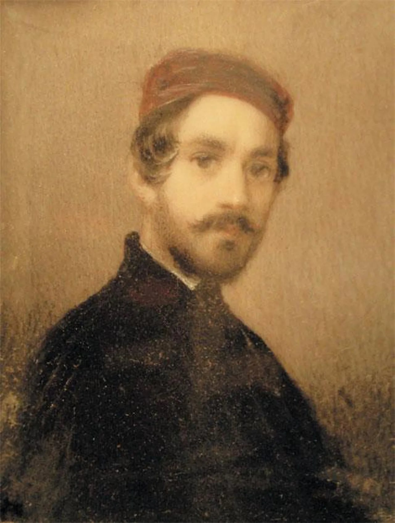 Porträt von Cosroe Dusi (1808–1859) – Gedenkseite
