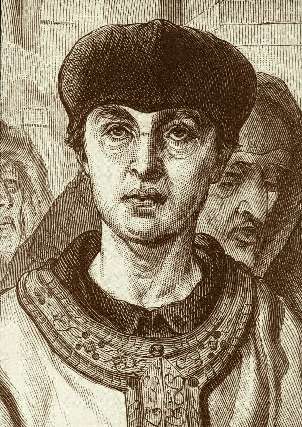 Porträt von Vinzenz Kadłubek (1150–1223) – Gedenkseite