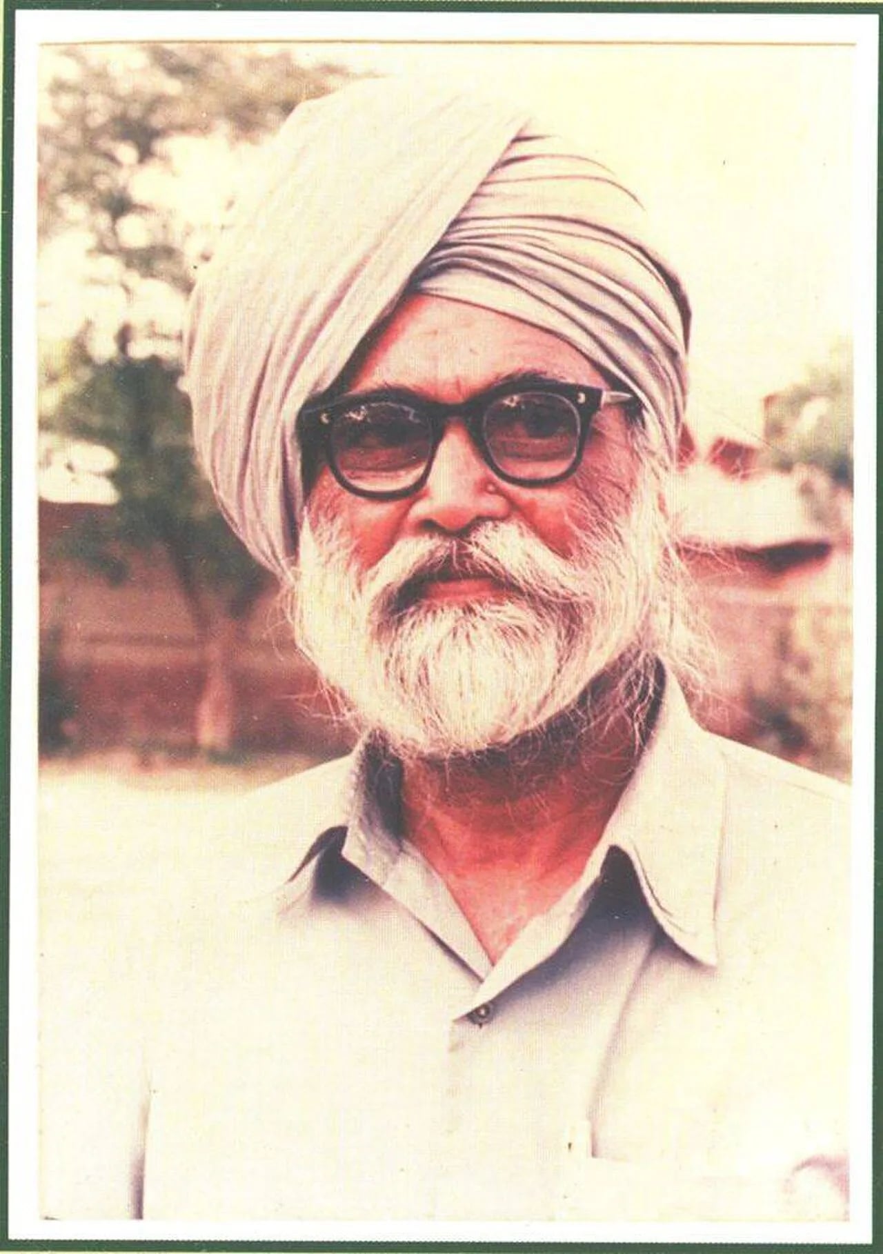 Porträt von Sujan Singh (1909–1993) – Gedenkseite