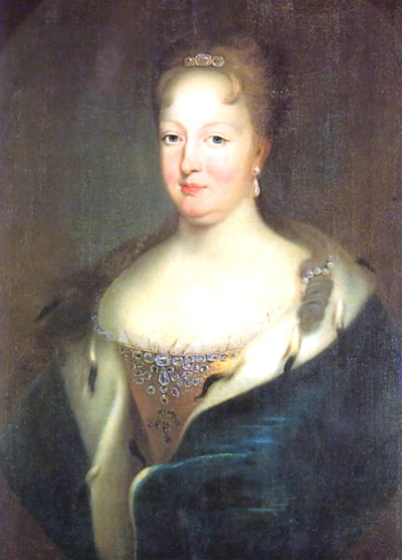 Porträt von Christine Wilhelmine von Hessen-Homburg (1653–1722) – Gedenkseite