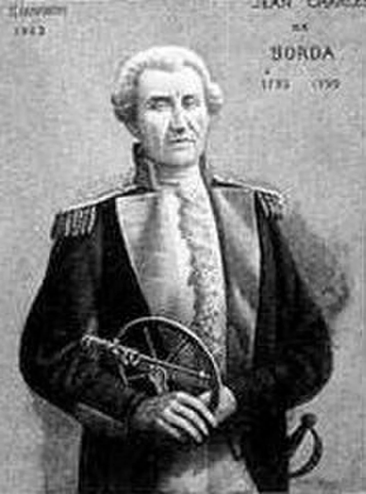 Portrait of Jean-Charles de Borda (1733–1799) – memorial page