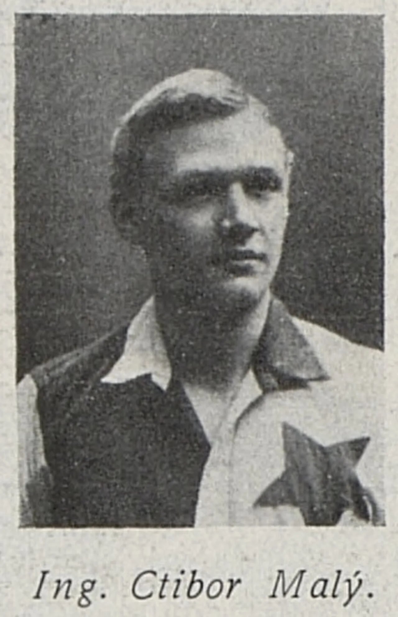 Portrait of Ctibor Malý (1885–1968) – memorial page