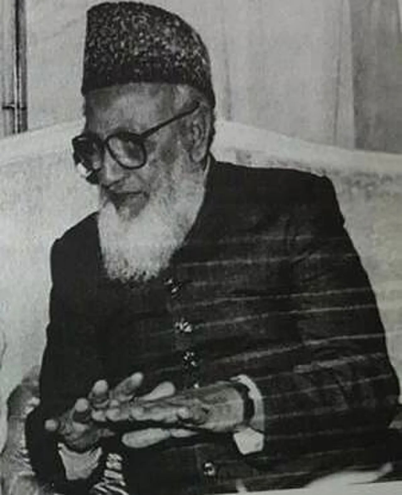 Porträt von Sayyid Abul Ala Maududi (1903–1979) – Gedenkseite