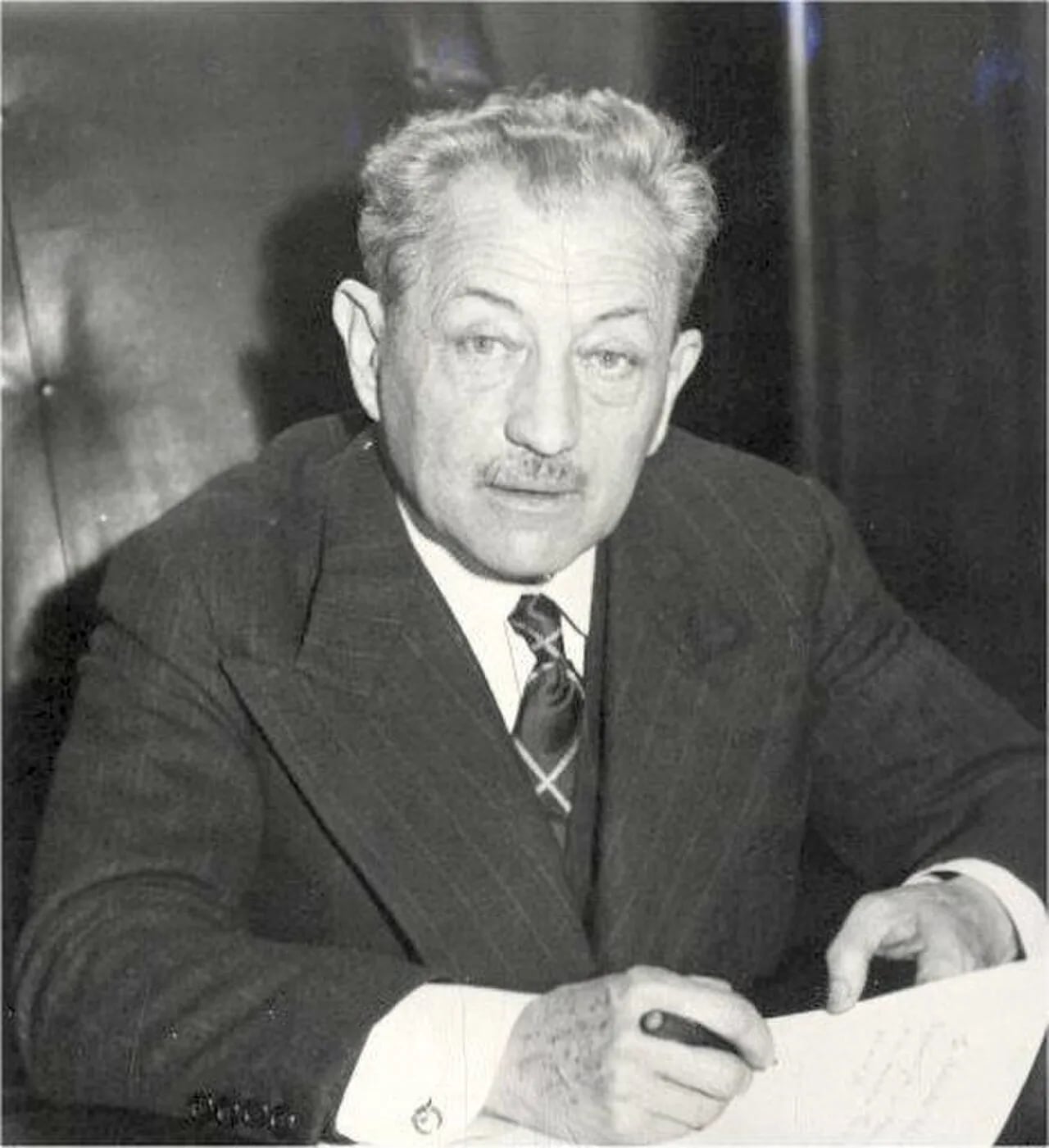 Portrait of Eugène Schueller (1881–1957) – memorial page