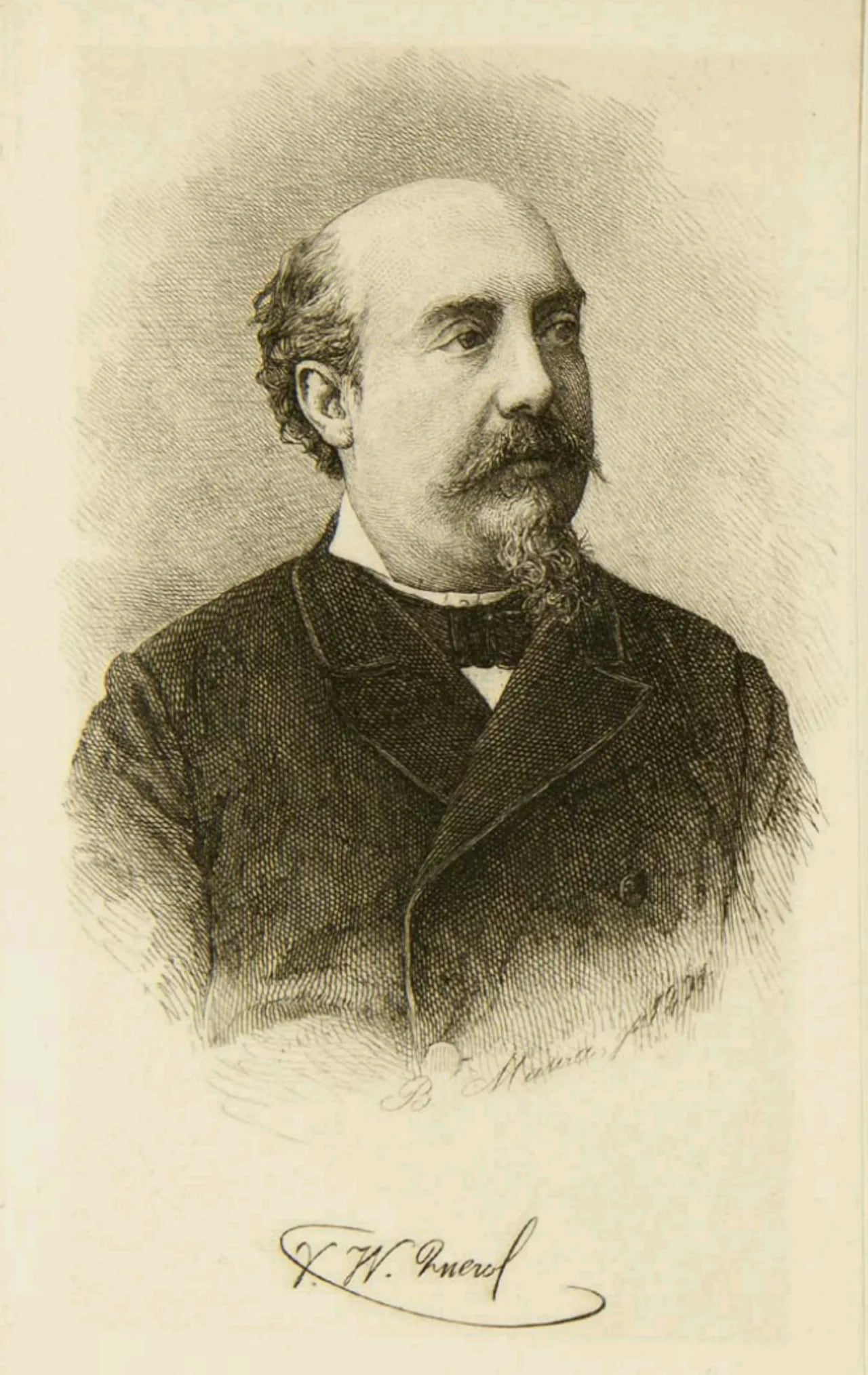 Porträt von Vicente Wenceslao Querol (1837–1889) – Gedenkseite