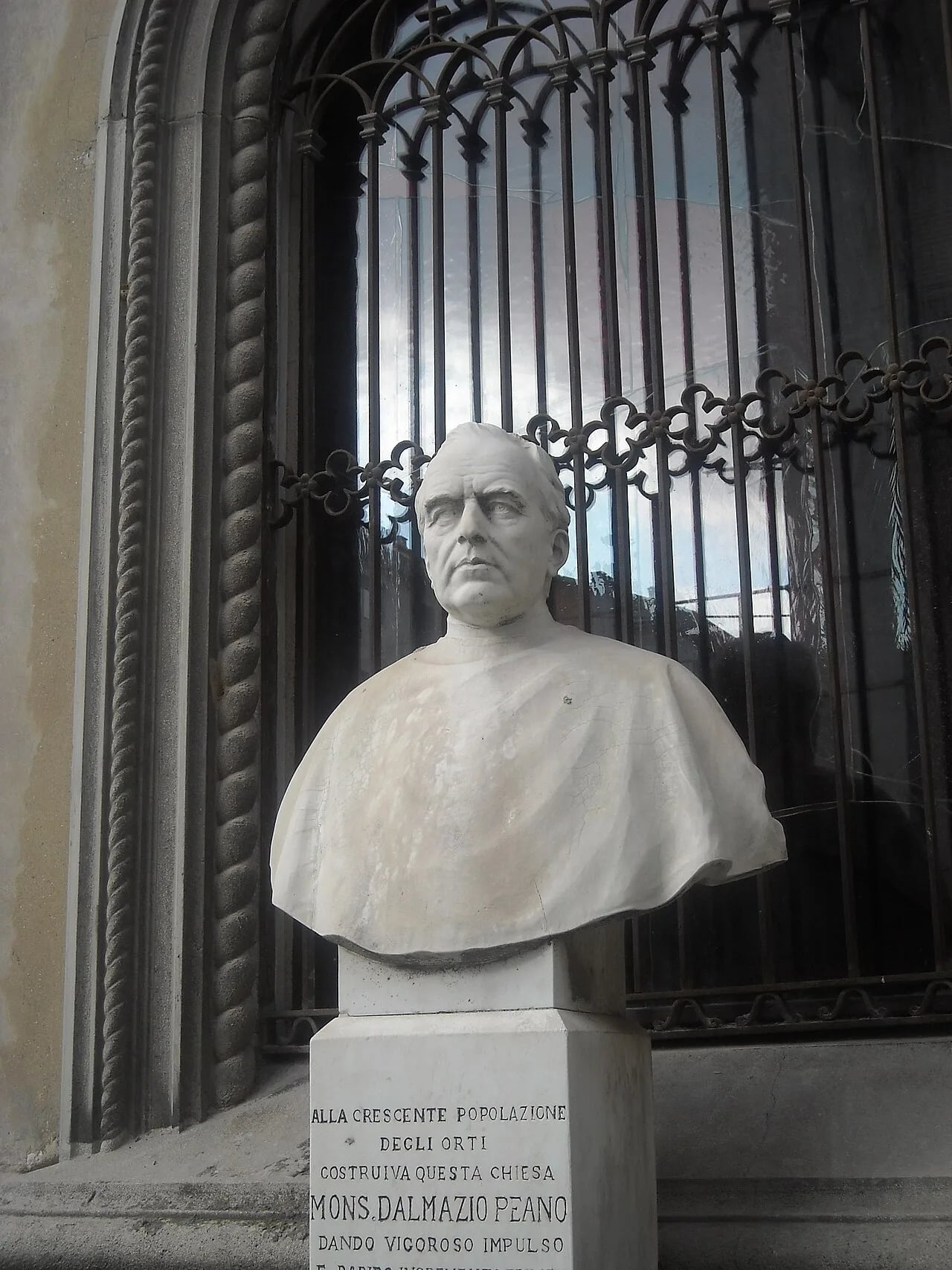 Portrait of Dalmazio Peano (1846–1932) – memorial page