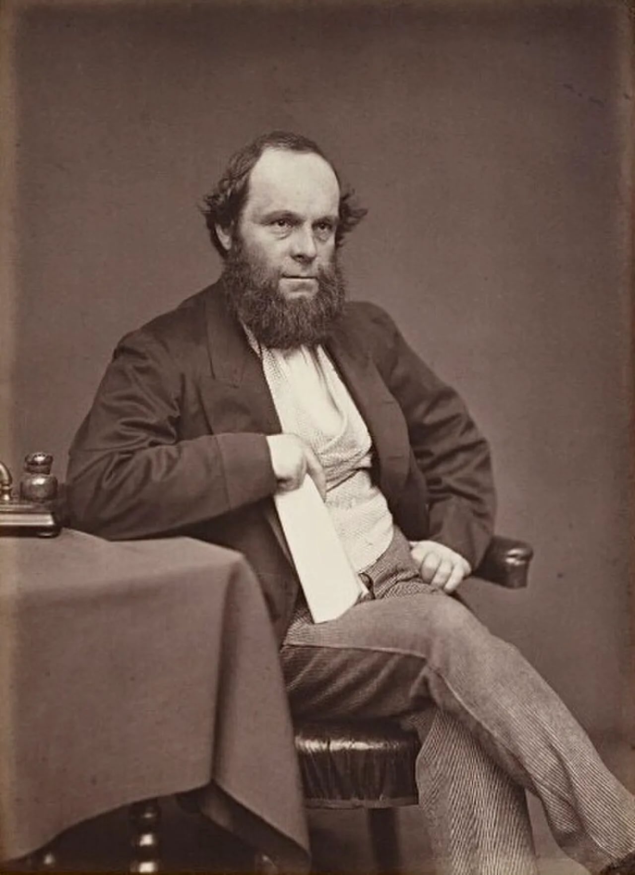 Portrait of Richard Plantagenet Temple-Nugent-Brydges-Chandos-Grenville, 3rd Duke of Buckingham and Chandos (1823–1889) – memorial page