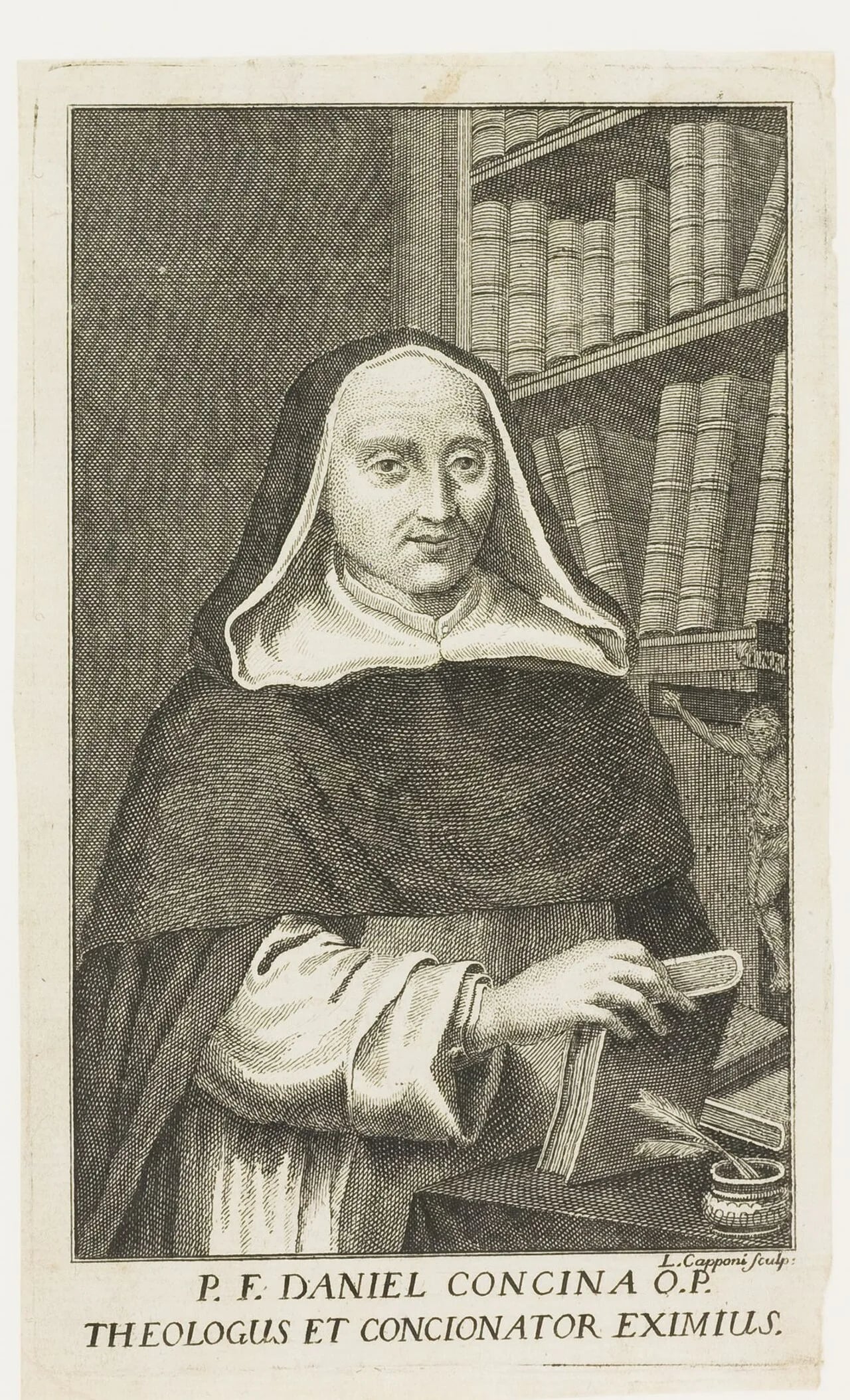 Portrait of Daniele Concina (1687–1756) – memorial page