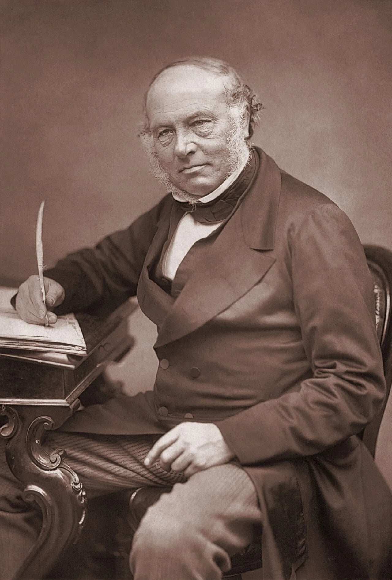 Portrait of Rowland Hill (1795–1879) – memorial page