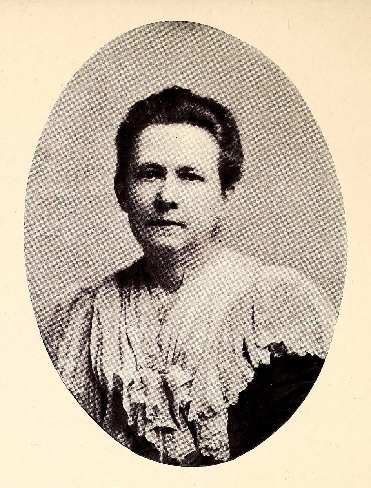 Portrait of Florence Howe Hall (1845–1923) – memorial page