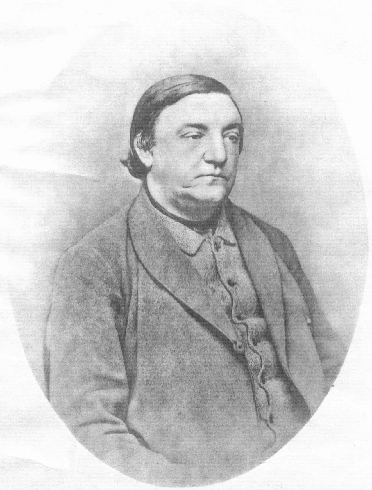 Porträt von Prov Sadovsky (1818–1872) – Gedenkseite