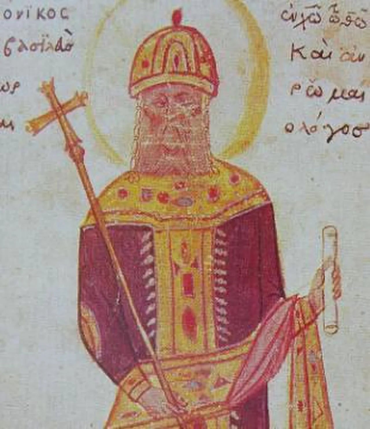 Portrait of Andronikos II. (1259–1332) – memorial page