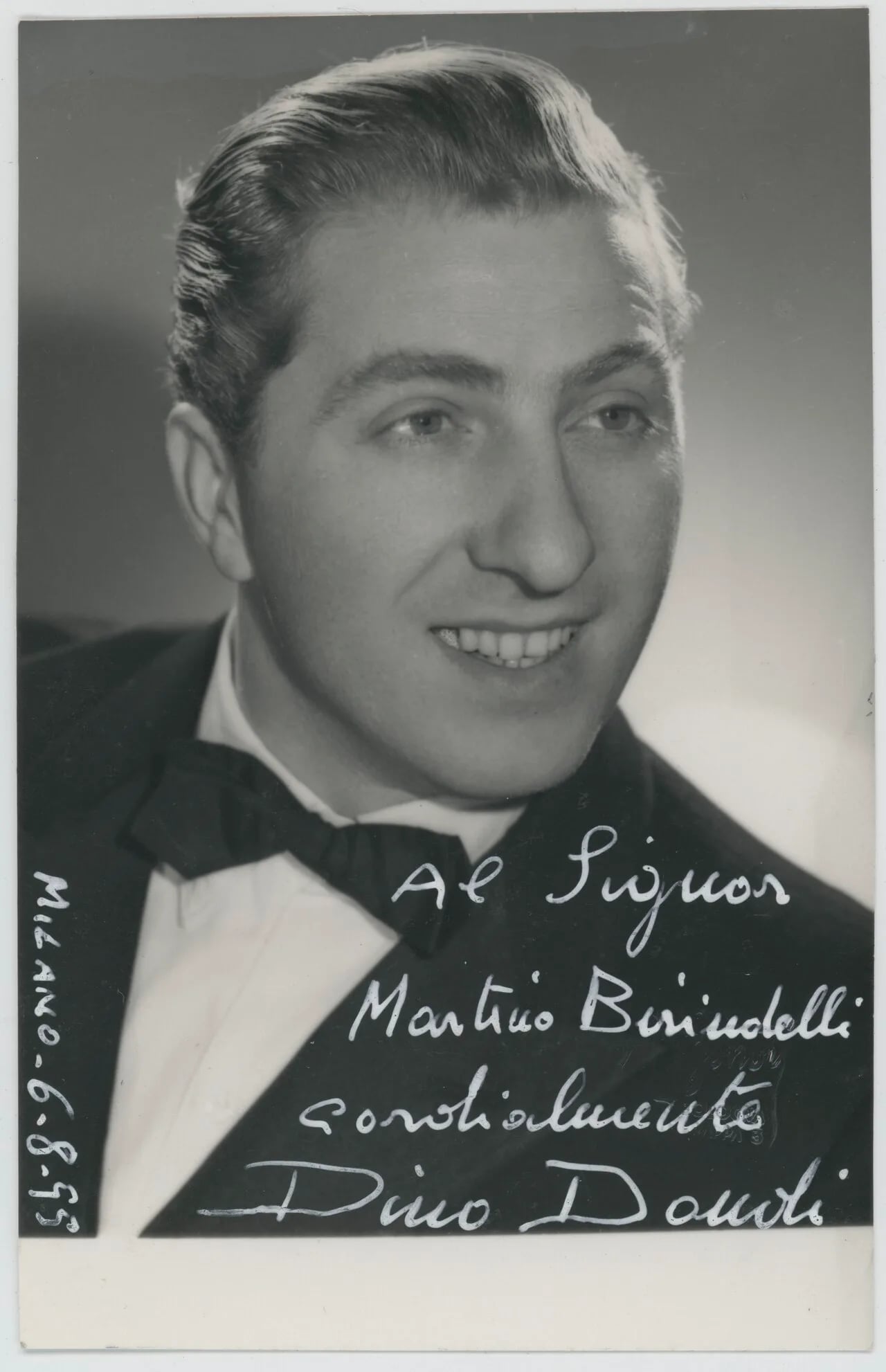 Portrait of Dino Dondi (1925–2007) – memorial page