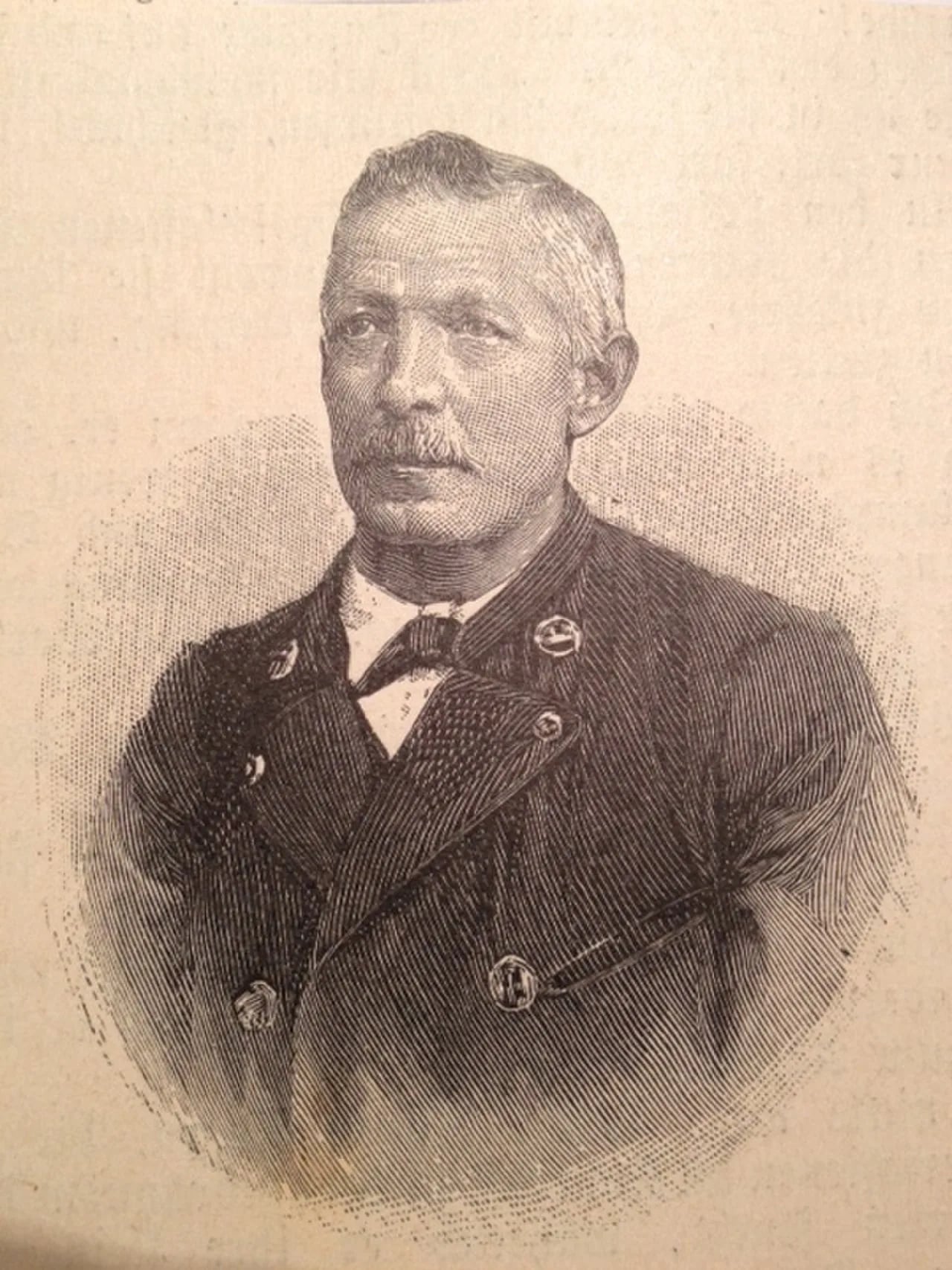Porträt von Rudolf Leuzinger (1826–1896) – Gedenkseite