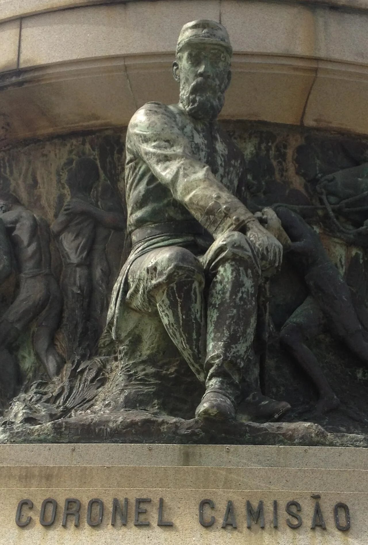 Porträt von Carlos de Morais Camisão (1821–1867) – Gedenkseite