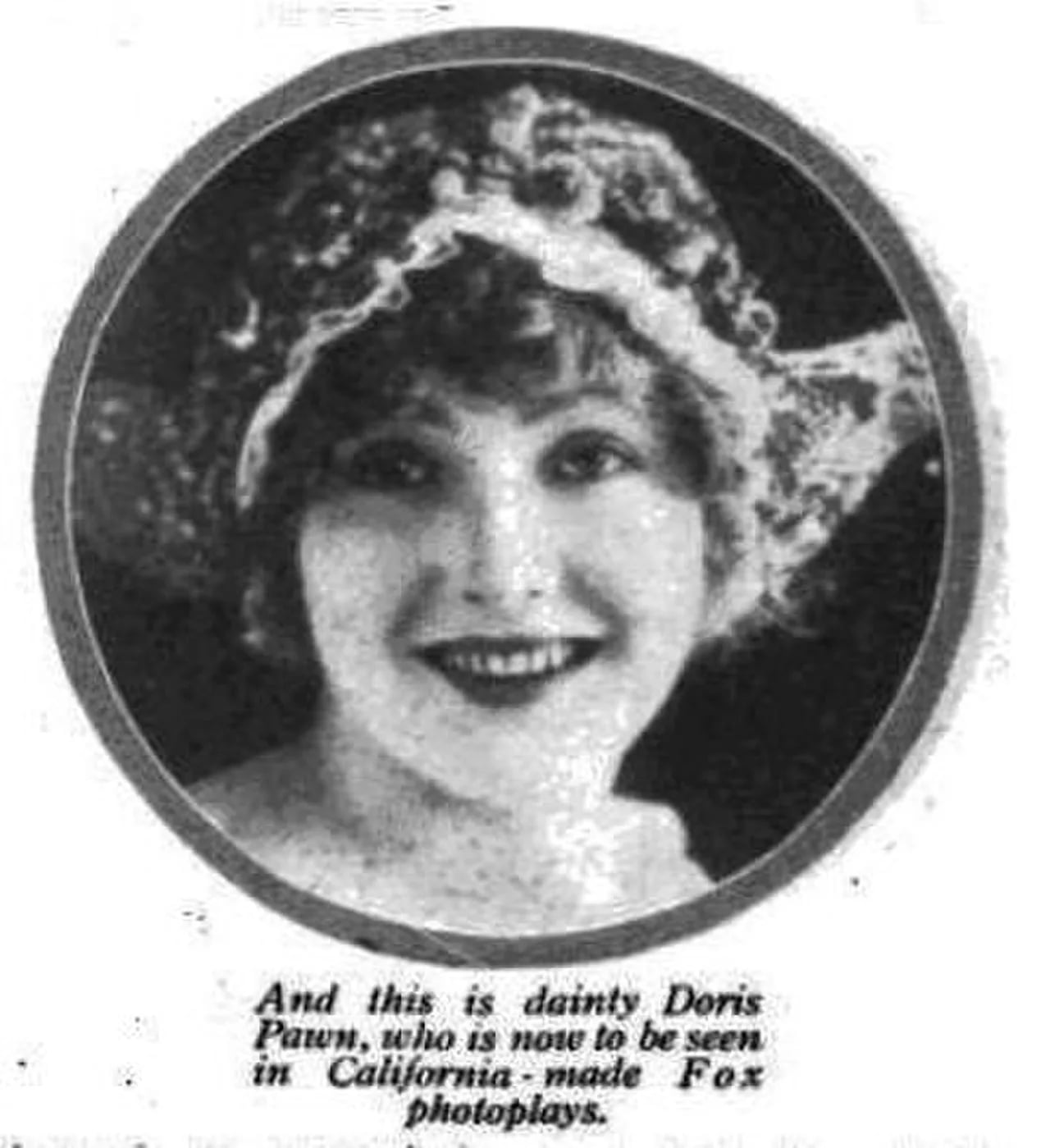 Porträt von Doris Pawn (1894–1988) – Gedenkseite