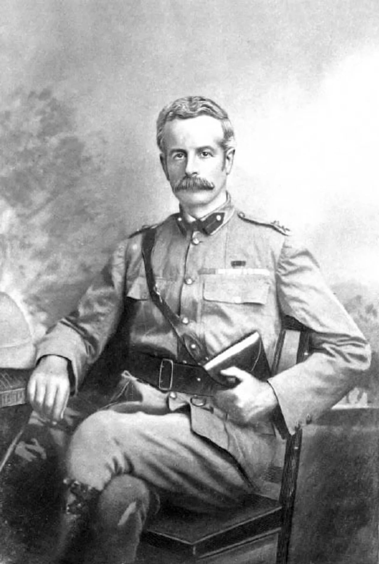 Porträt von Douglas Cochrane, 12th Earl of Dundonald (1852–1935) – Gedenkseite