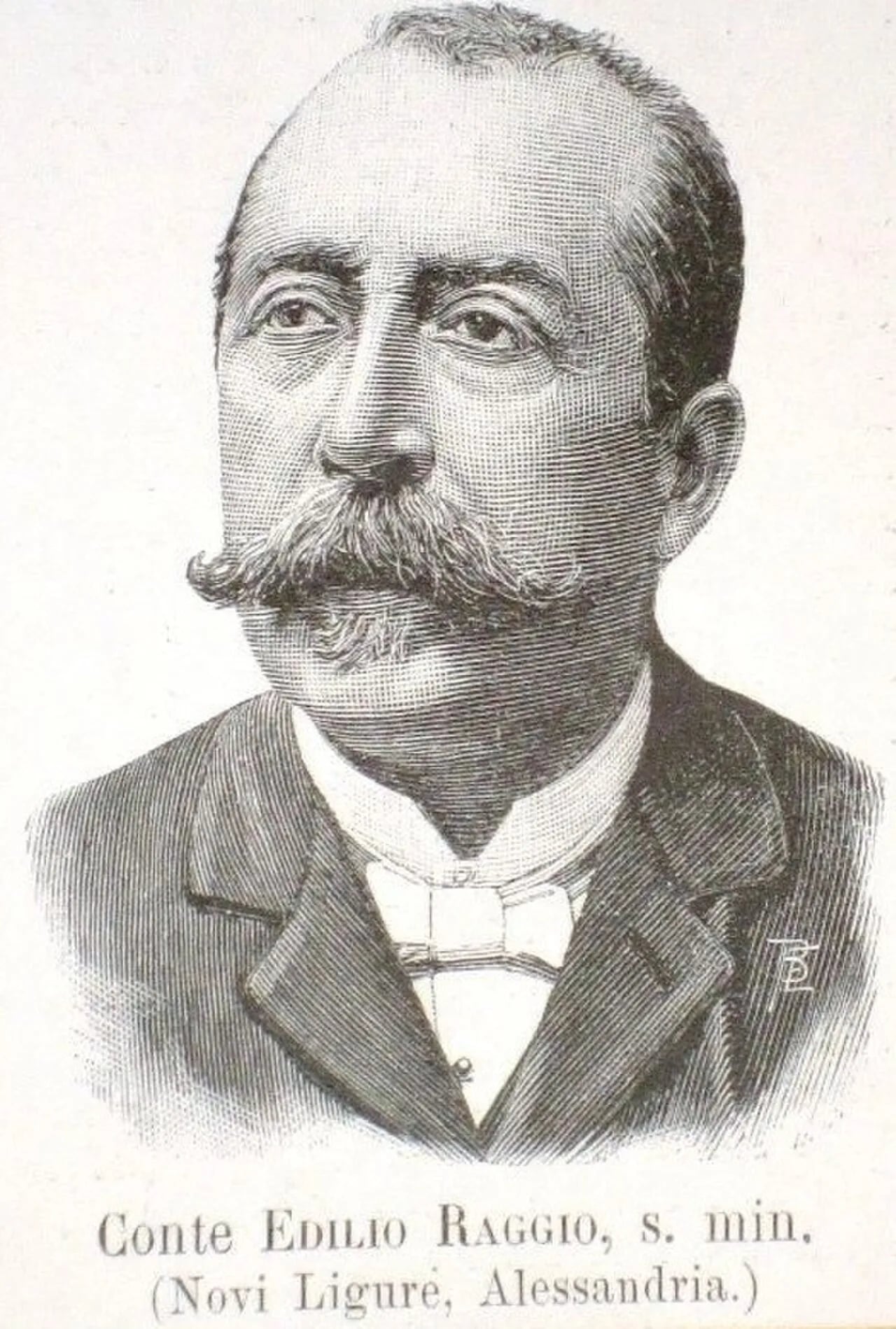 Portrait of Edilio Raggio (1840–1906) – memorial page