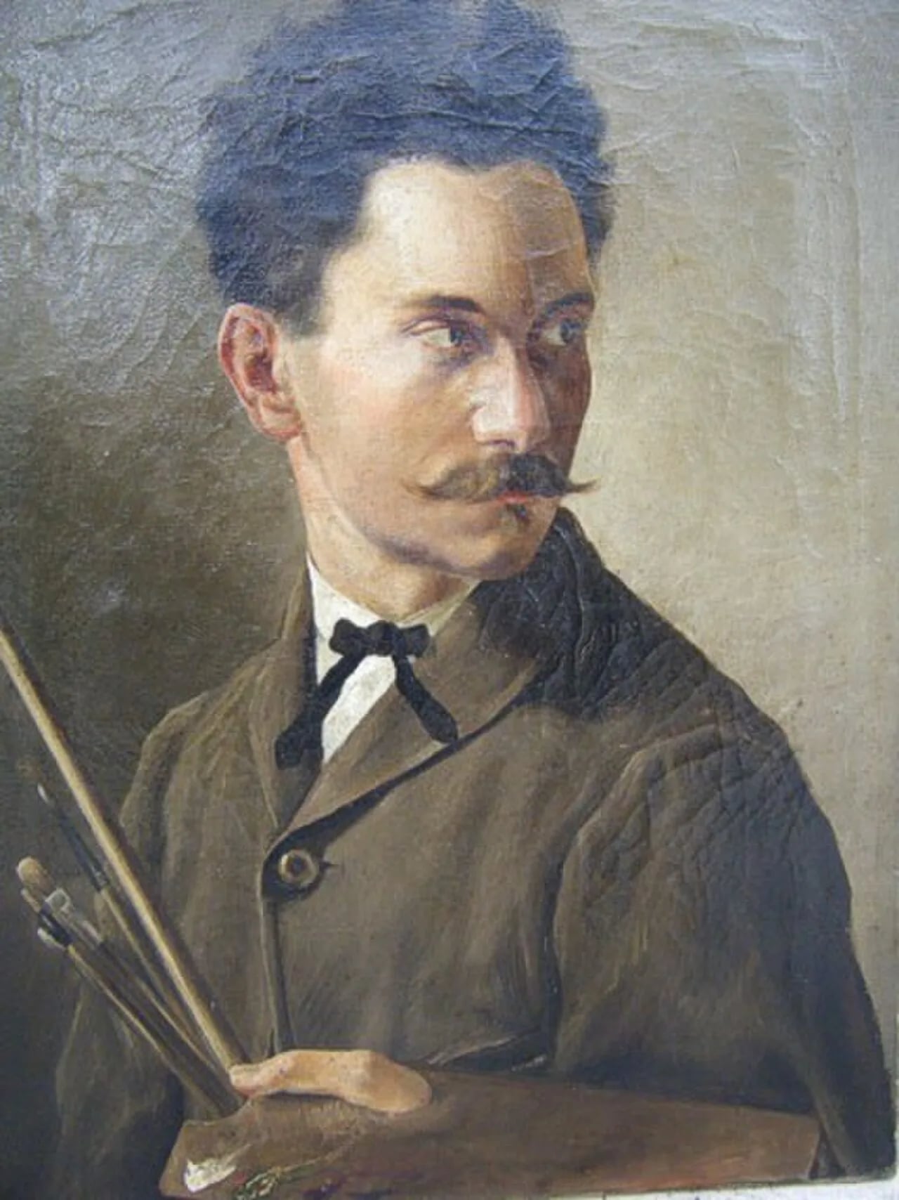 Porträt von Egidio De Maulo (1840–1922) – Gedenkseite