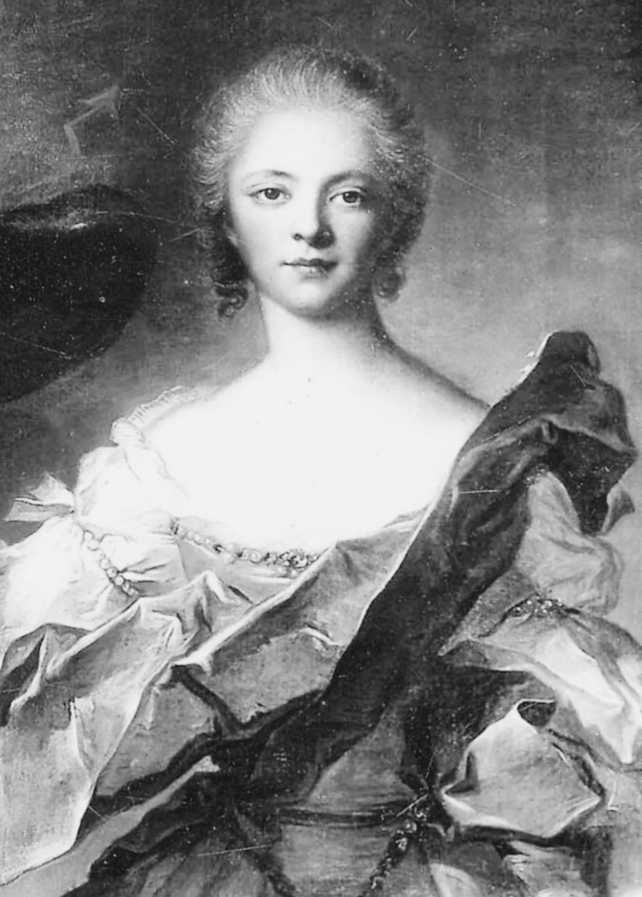Porträt von Eleonora Philippina von Hessen-Rotenburg (1712–1759) – Gedenkseite