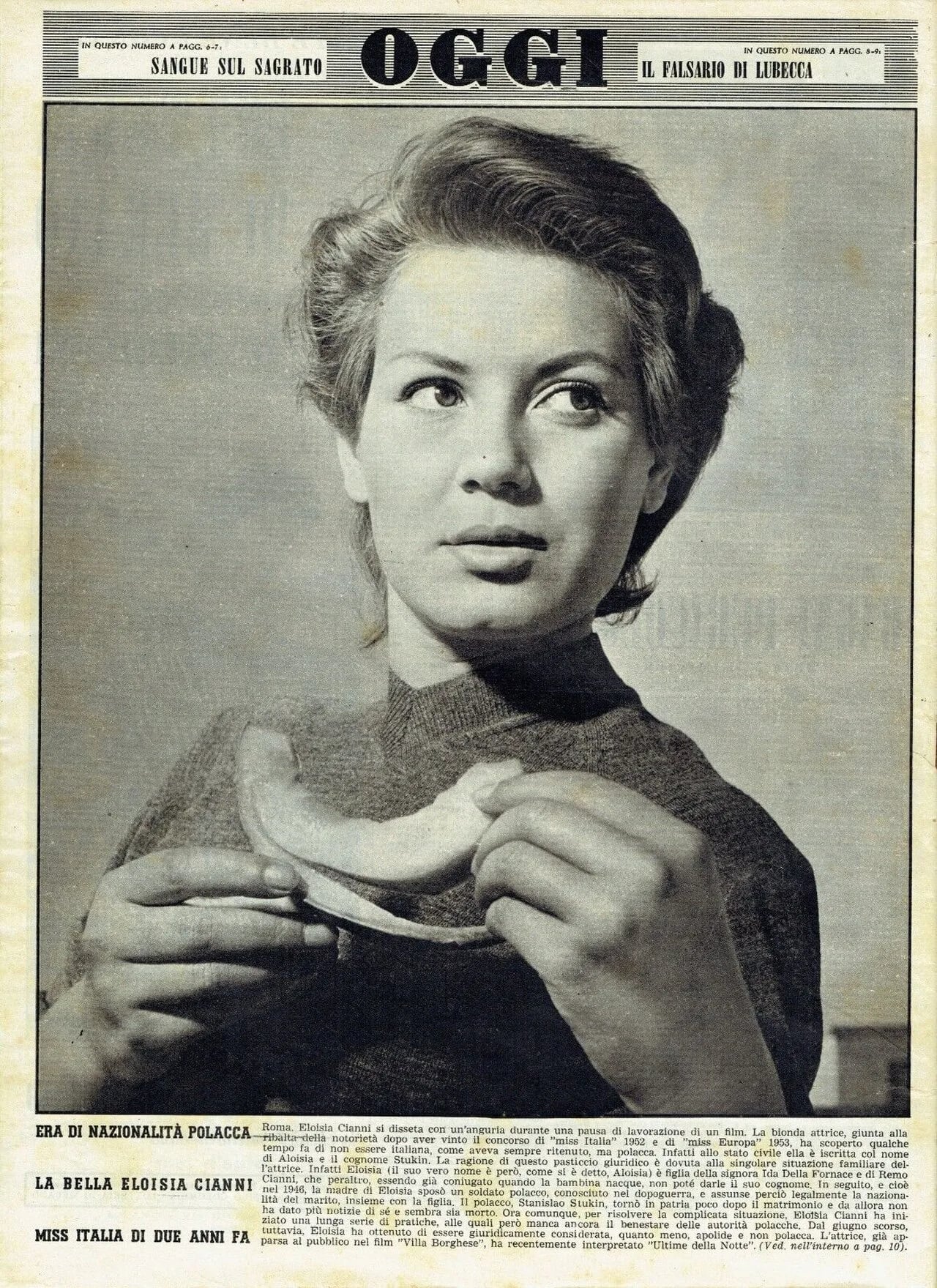 Porträt von Eloisa Cianni (1932–2022) – Gedenkseite