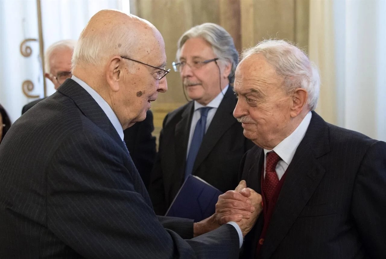 Portrait of Emanuele Macaluso (1924–2021) – memorial page