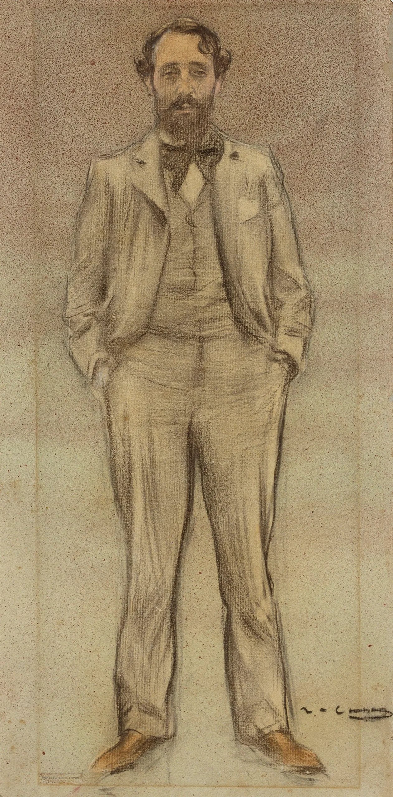 Porträt von Enric Clarasó (1857–1941) – Gedenkseite