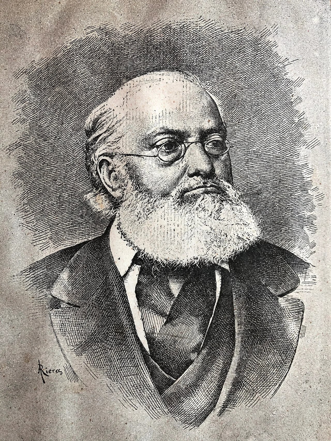 Porträt von Enrico Amante (1816–1883) – Gedenkseite