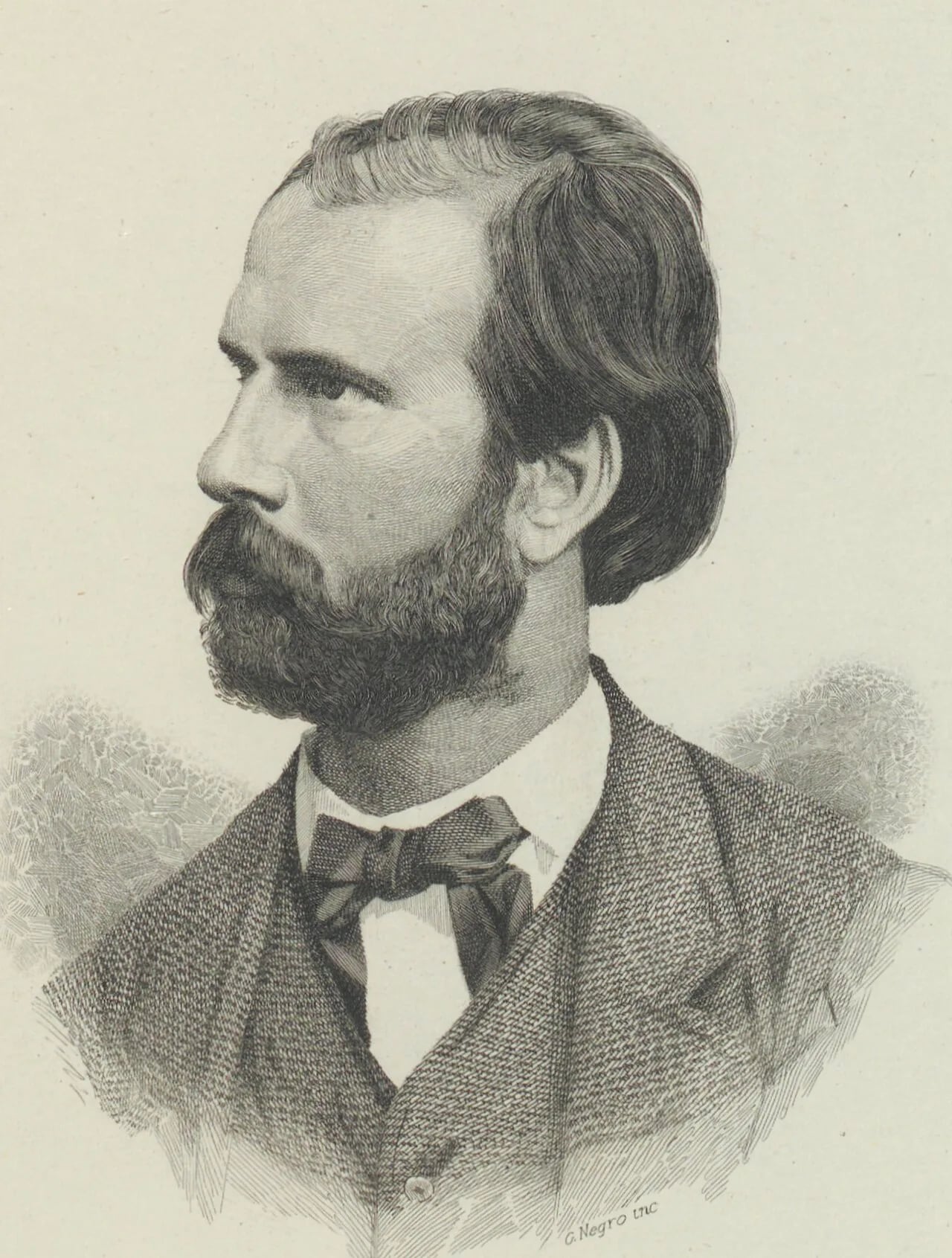 Portrait of Enrico Gamba (1831–1883) – memorial page