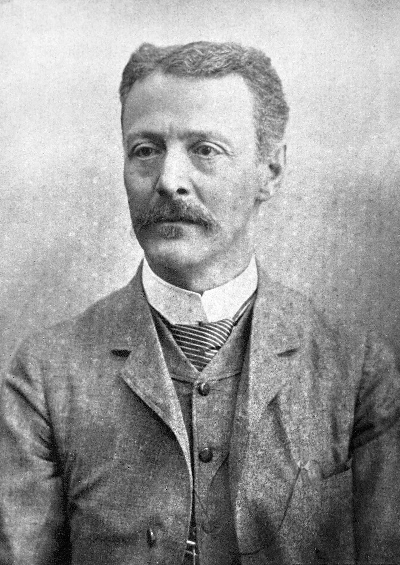 Porträt von Enrico Nencioni (1837–1896) – Gedenkseite