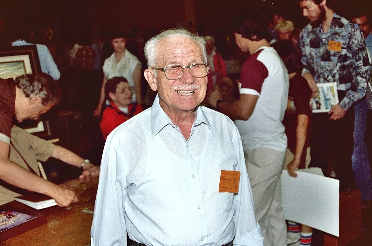 Porträt von Clarence Nash (1904–1985) – Gedenkseite