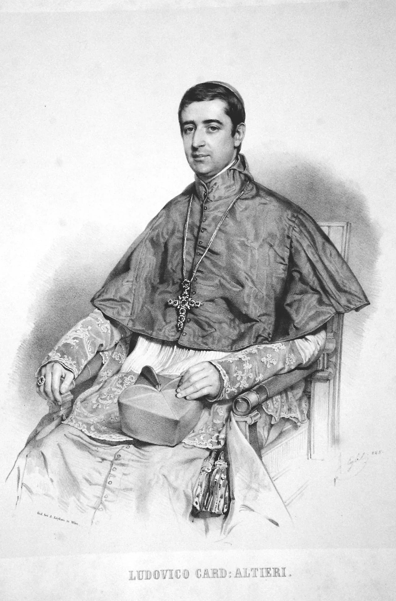 Porträt von Lodovico Altieri (1805–1867) – Gedenkseite