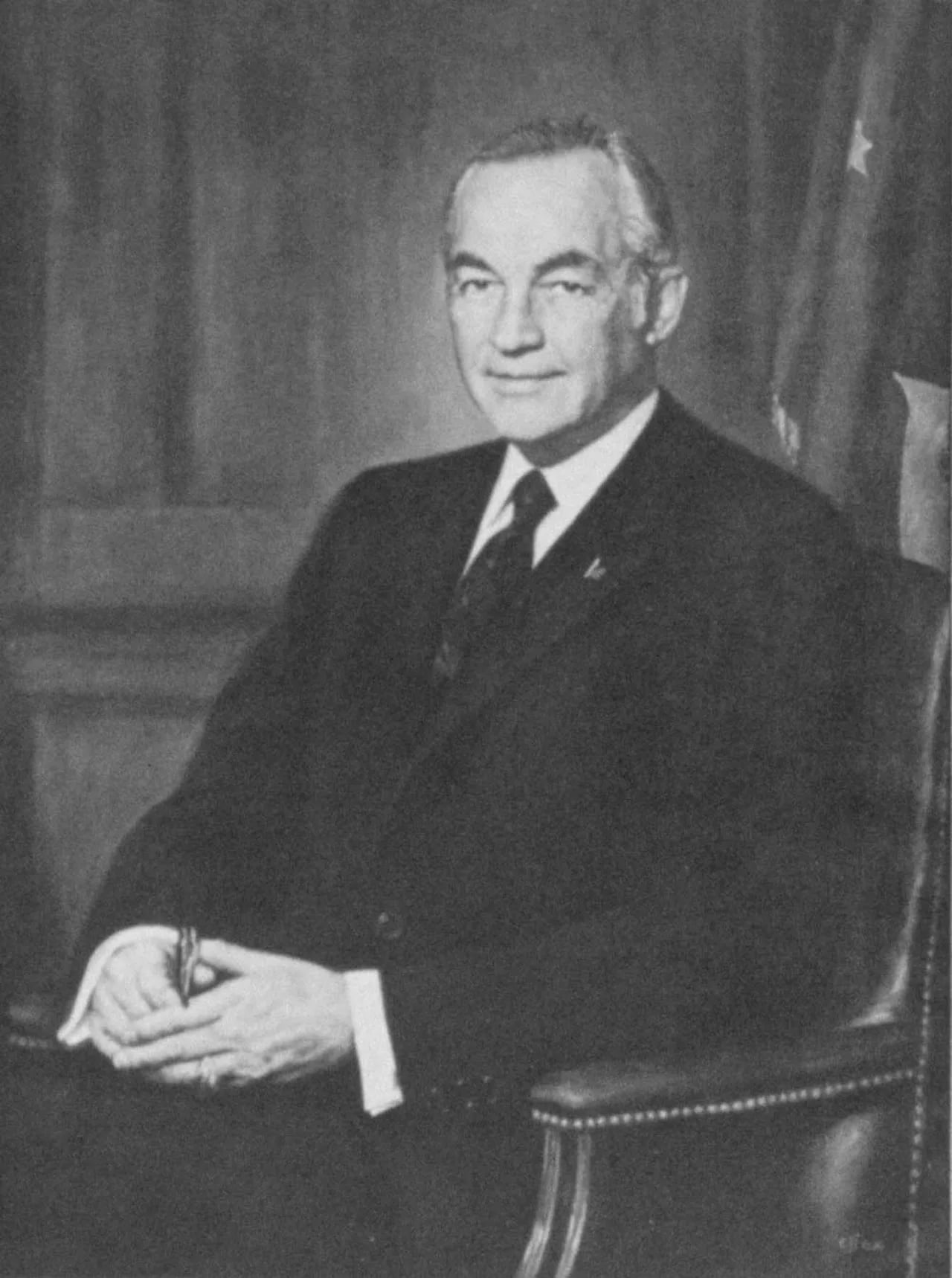 Portrait of Maurice Stans (1908–1998) – memorial page