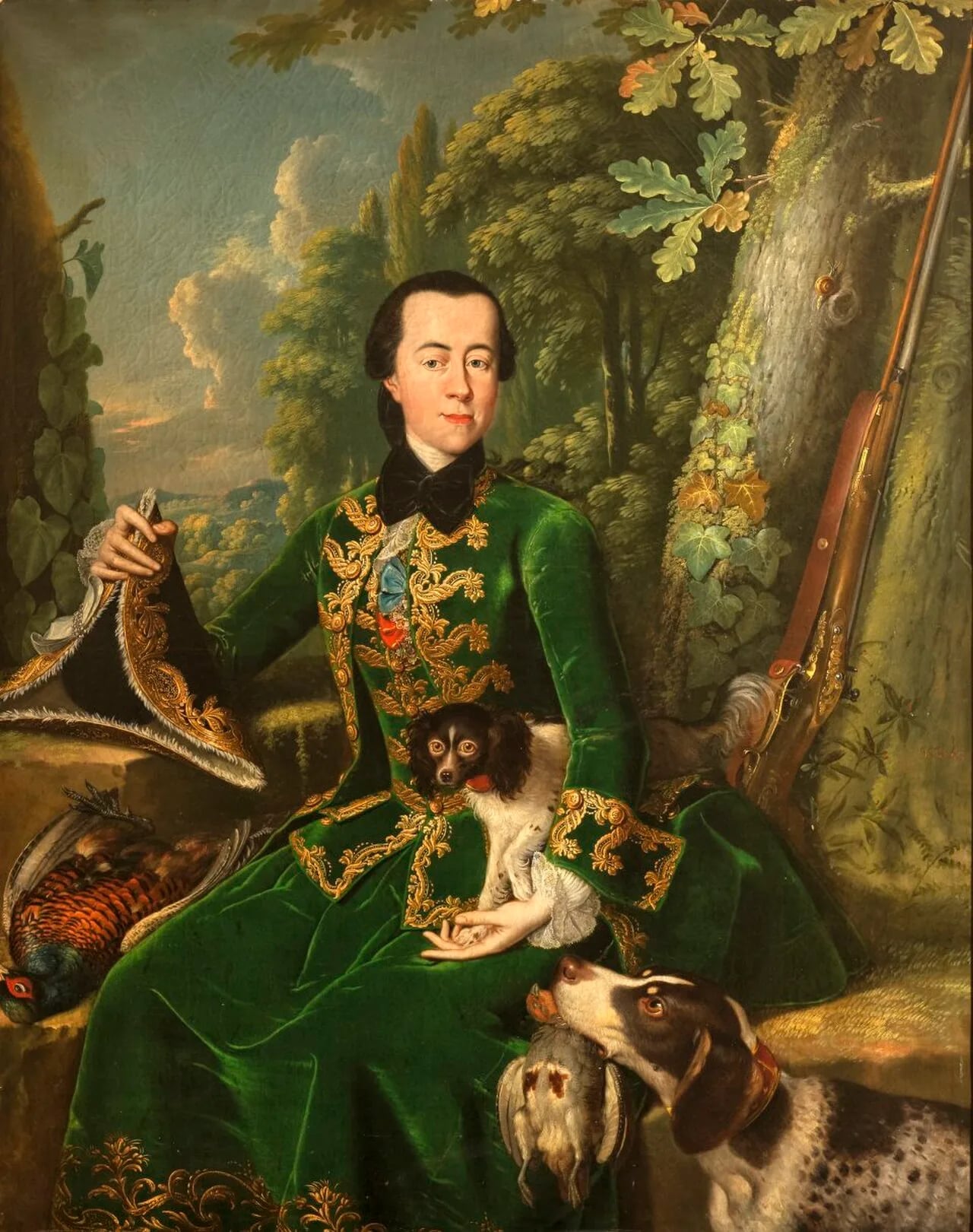 Porträt von Schaumburg-Lippe, Gräfin Ernestine Albertine (1722–1769) – Gedenkseite