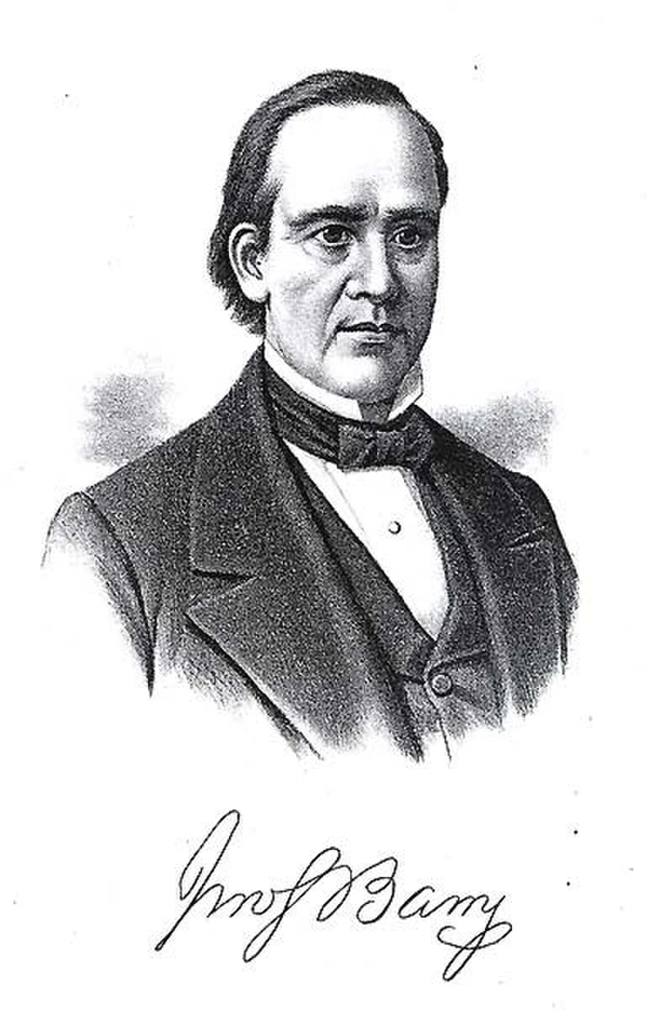 Porträt von John S. Barry (1802–1870) – Gedenkseite