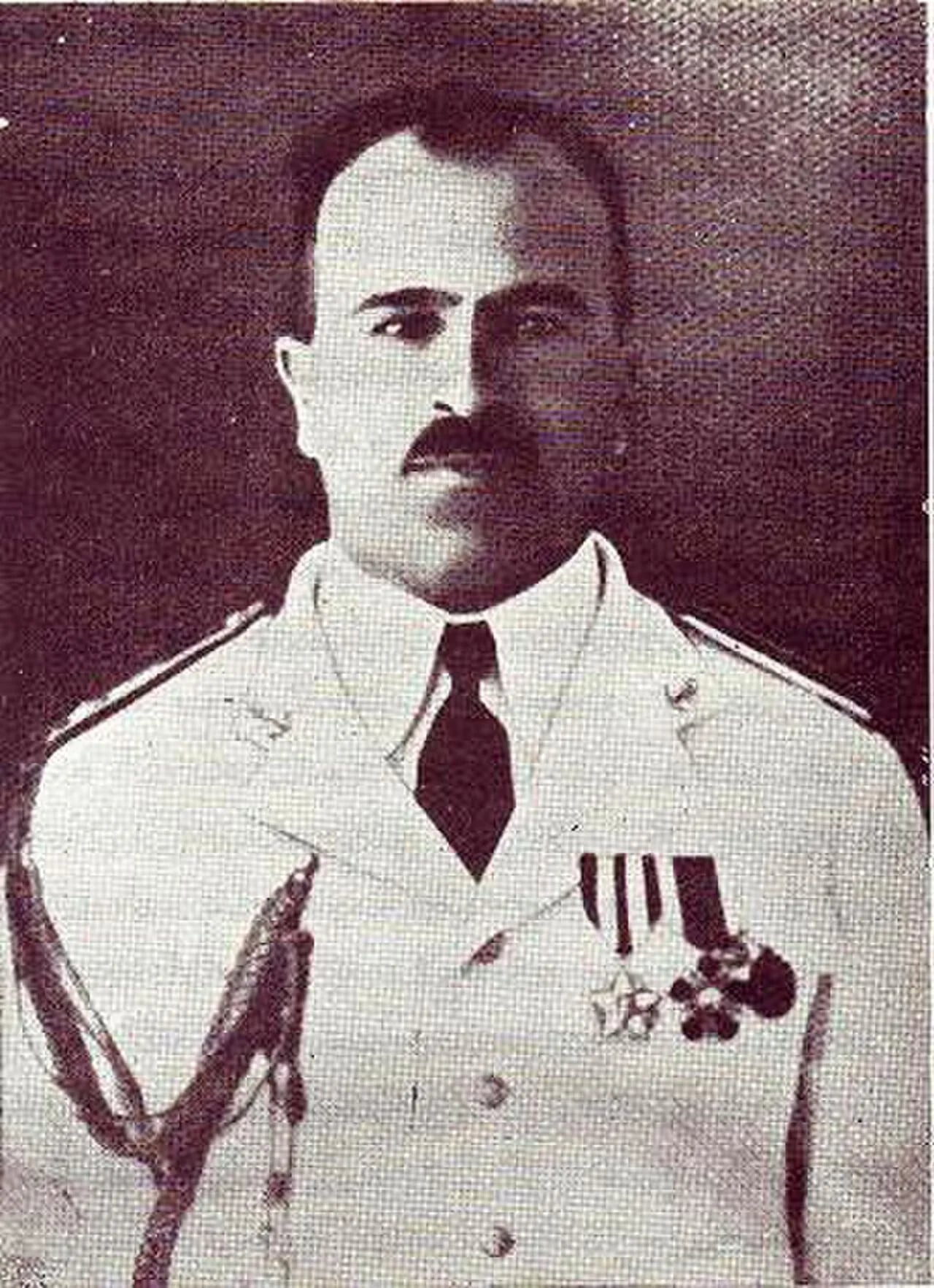 Portrait of Gholamali Bayandor (1898–1941) – memorial page