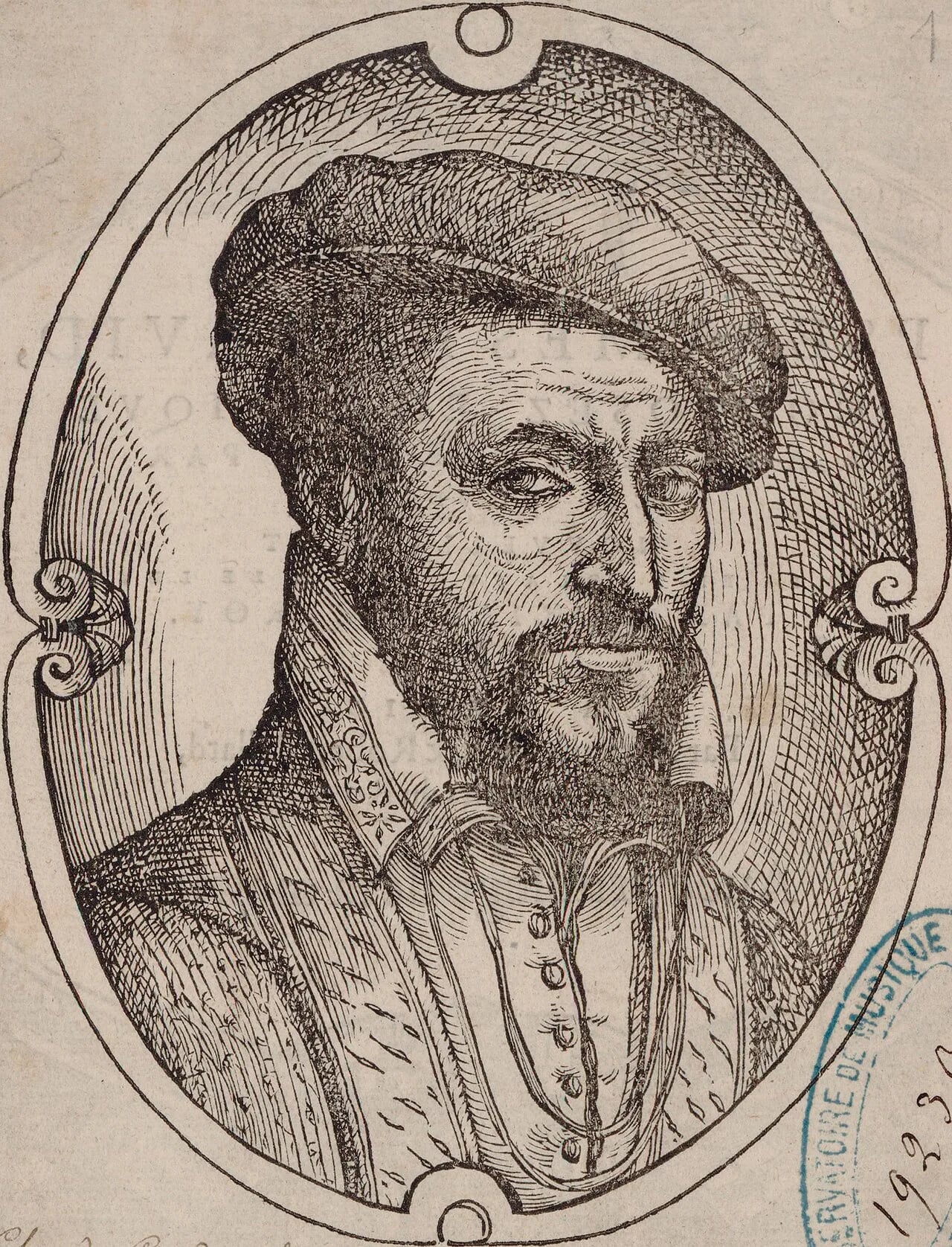 Porträt von Adrian Le Roy (1520–1598) – Gedenkseite