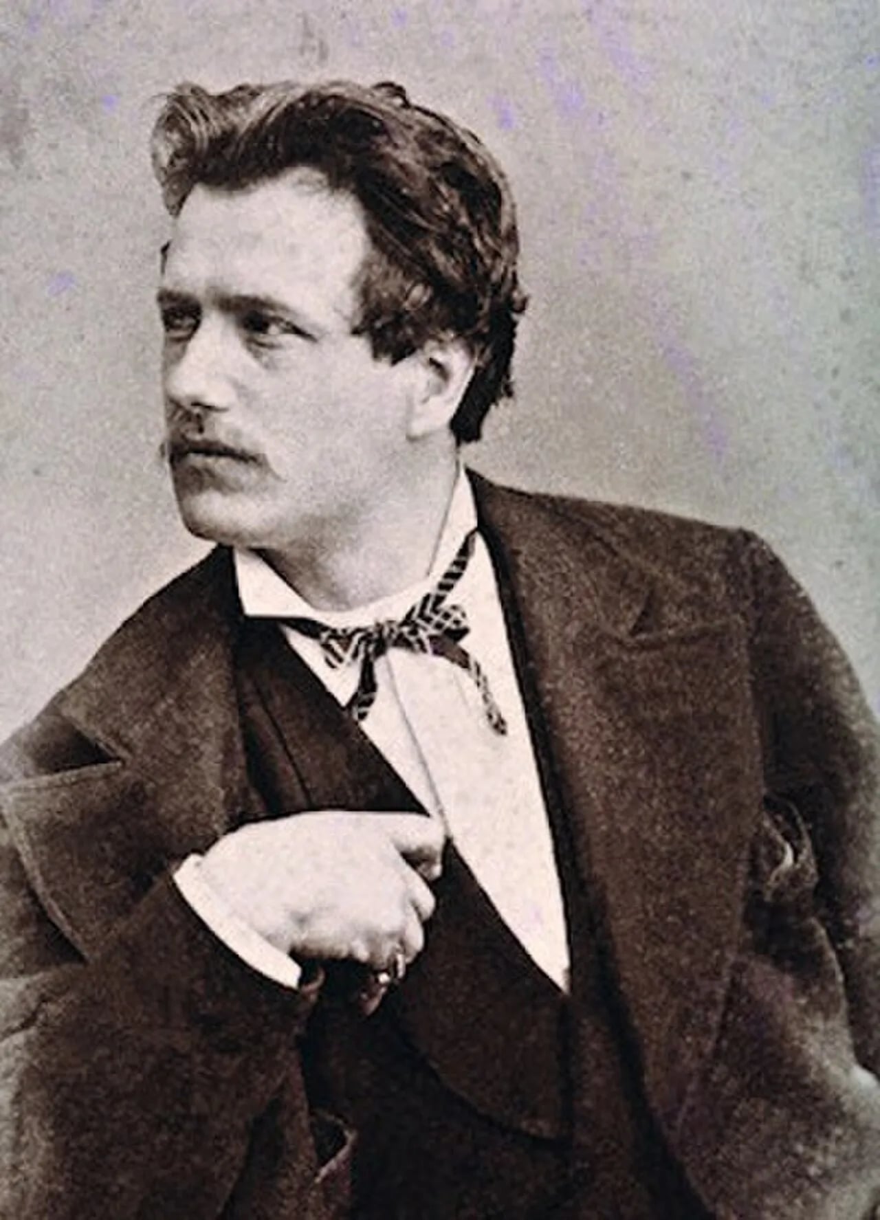 Porträt von Eugenio Prati (1842–1907) – Gedenkseite