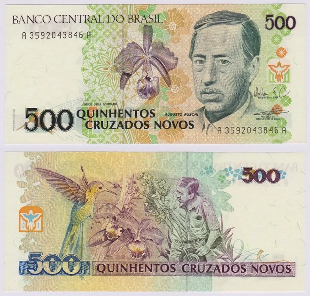 Porträt von Augusto Ruschi (1915–1986) – Gedenkseite
