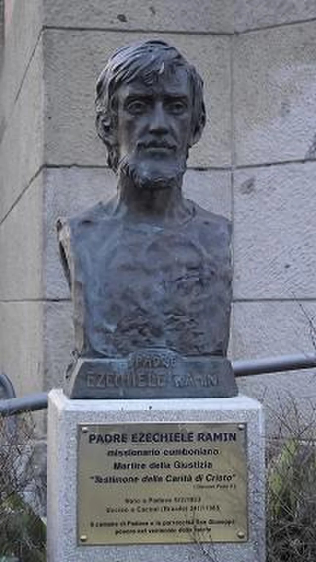 Porträt von Ezechiele Ramin (1953–1985) – Gedenkseite