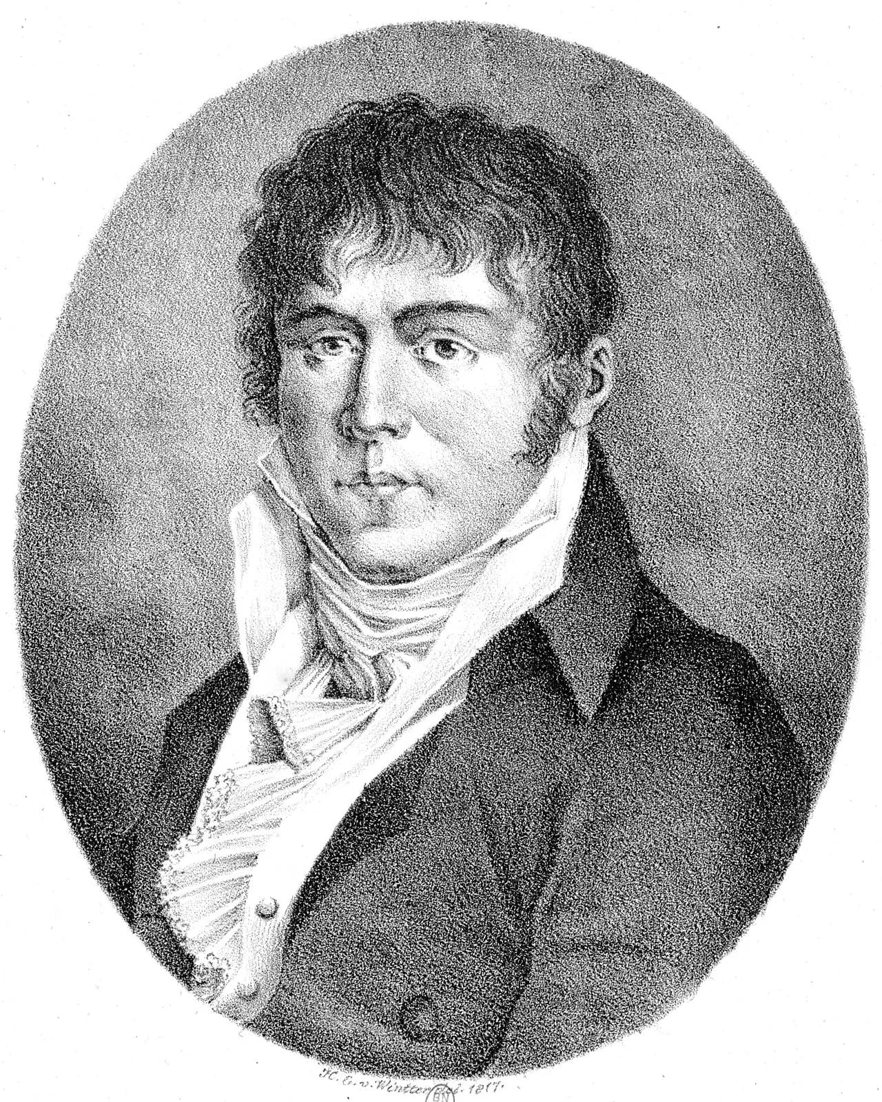 Porträt von Johann Simon Mayr (1763–1845) – Gedenkseite