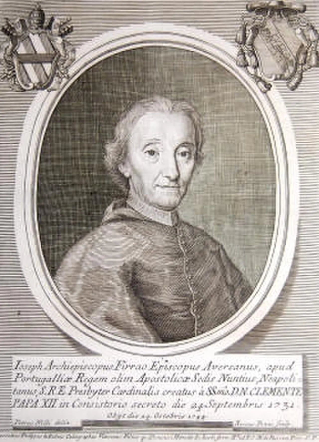 Portrait of Giuseppe Firrao il Vecchio (1670–1744) – memorial page